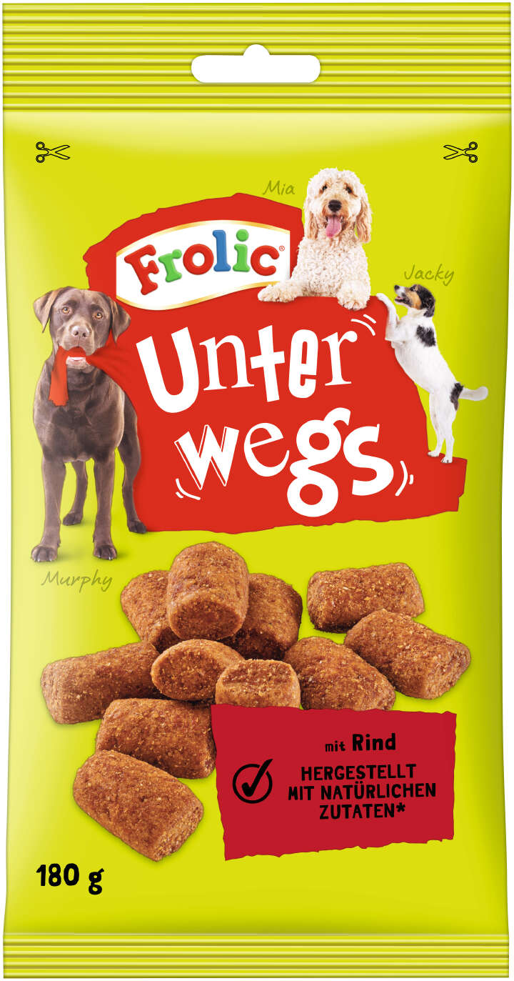 Frolic Hundeleckerli Unterwegs mit Rind